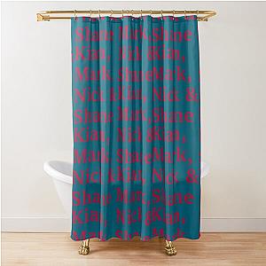 Westlife members   Shower Curtain