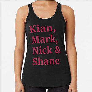 Westlife members   Racerback Tank Top