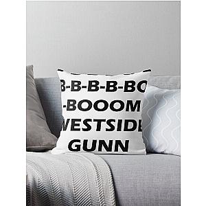 Westside Gunn Boom t shirt Throw Pillow