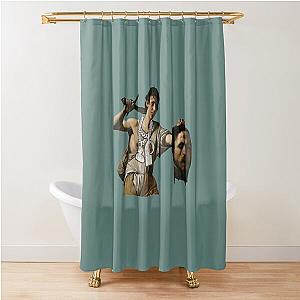 pray for paris westside gunn cover cutout     Shower Curtain