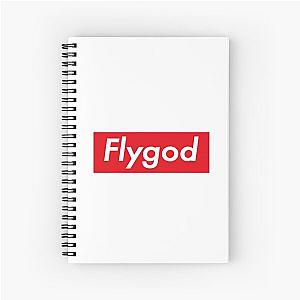 Flygod - westside gunn Póster Spiral Notebook