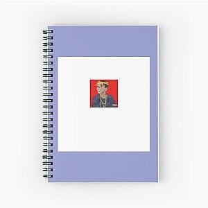 Flygod - Westside Gunn art Chiffon Top Spiral Notebook