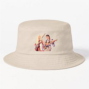 Wet Leg band print Bucket Hat