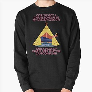 Wet Leg Chaise Longue in a festival tent Pullover sweatshirt