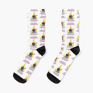 Wet Leg Chaise Lounge in a Festival Tent - Glastonbury Camping Indie Socks