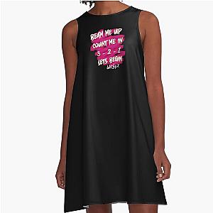 Wet leg A-Line Dress