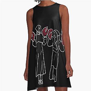 WET LEG A-Line Dress