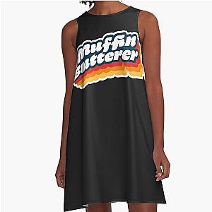 Wet leg A-Line Dress