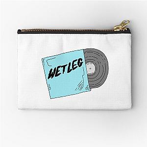 Wet Leg Vinyl Zipper Pouch