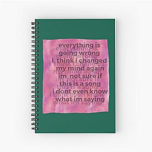 Too Late Now by Wet Leg Spiral Notebook