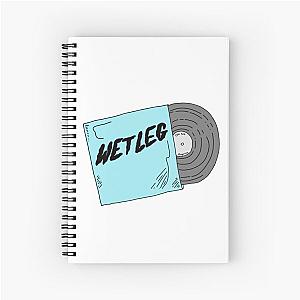 Wet Leg Vinyl Spiral Notebook