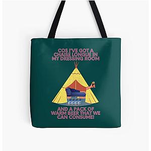 Wet Leg Chaise Longue Festival Tent All Over Print Tote Bag