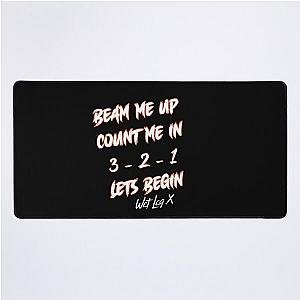 Wet leg dream plain Desk Mat