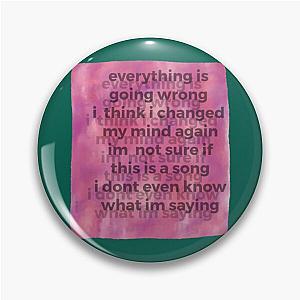 Too Late Now Pin