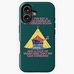 Wet Leg Chaise Lounge in a Festival Tent iPhone Case