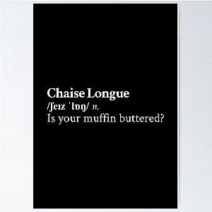 Wet Leg Aesthetic Lyrics Black Poster