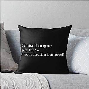 Wet Leg Aesthetic Lyrics Black Throw Pillow