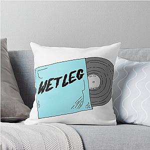 Wet Leg Vinyl Throw Pillow