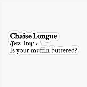 Wet Leg Aesthetic Lyrics Muffin Buttered Sticker