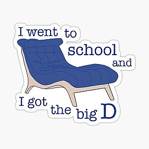 Wet Leg Chaise Longue Sticker