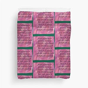 Too Late Now by Wet Leg Duvet Cover