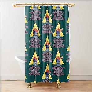 Wet Leg Chaise Longue Festival Tent Shower Curtain