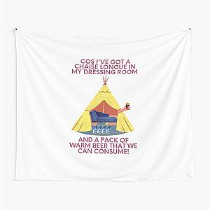 Wet Leg Chaise Longue Festival Tent Glastonbury Camping Indie Music Glasto Design Tapestry