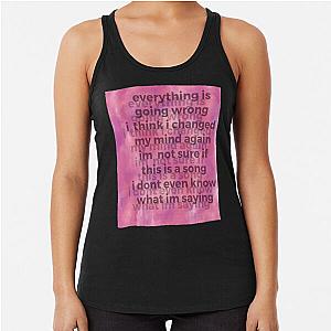 Too Late Now by Wet Leg Racerback Tank Top