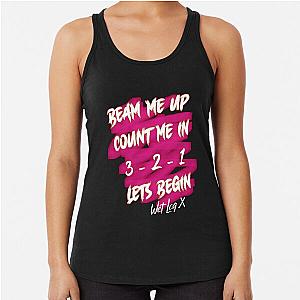 Wet leg Racerback Tank Top