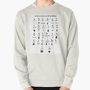 The ABCs of What We Do in the Shadows T-Shirts Pullover Sweatshirt RB2709
