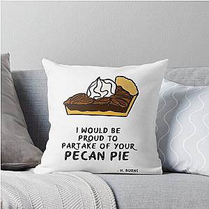 When Harry Met Sally Pecan Pie Throw Pillow