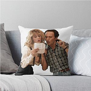 When Harry Meets Sally Throw Pillow