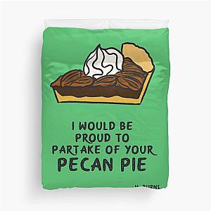 When Harry Met Sally Pecan Pie Duvet Cover