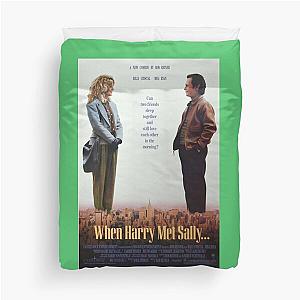 When Harry Met Sally Poster Duvet Cover