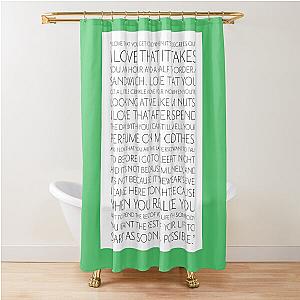 When Harry Met Sally Shower Curtain