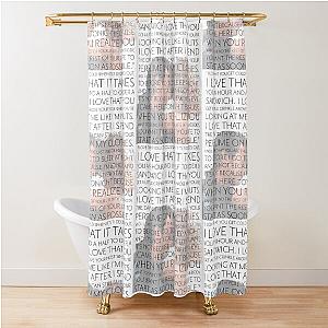 When Harry Met Sally NYE Shower Curtain