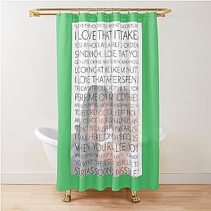 When Harry Met Sally NYE Shower Curtain