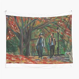 When Harry Met Sally Autumn Painting Tapestry