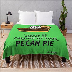 When Harry Met Sally Pecan Pie Throw Blanket