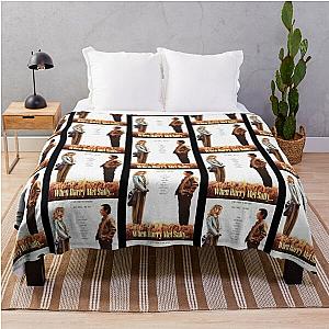 When Harry Met Sally Throw Blanket