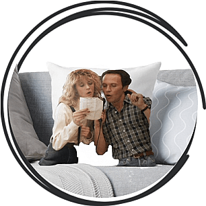 When Harry Met Sally Pillows Cover