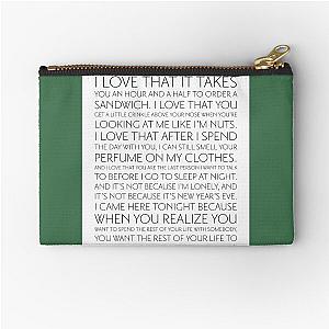 When Harry Met Sally Zipper Pouch