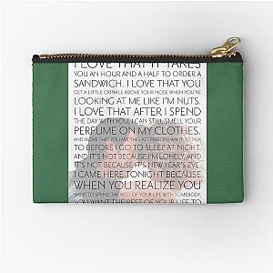 When Harry Met Sally NYE Zipper Pouch