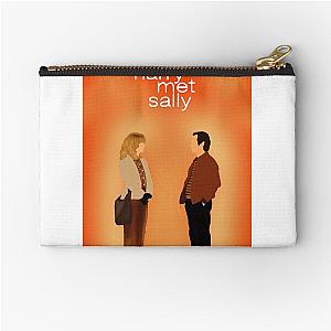 When Harry Met Sally Minimalist Poster Zipper Pouch