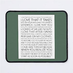 When Harry Met Sally Mouse Pad