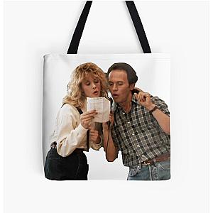 When Harry Met Sally All Over Print Tote Bag