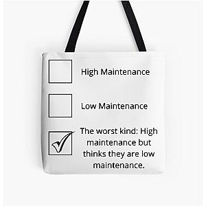 When Harry Meets Sally All Over Print Tote Bag