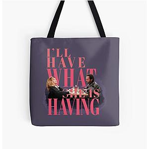 I'll have what she's having - when Harry Met Sally All Over Print Tote Bag