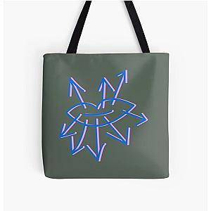 Hunter Lip When Harry Met Sally All Over Print Tote Bag