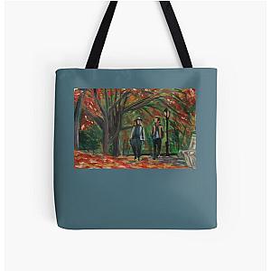 When Harry Met Sally Autumn Painting Tote Bag